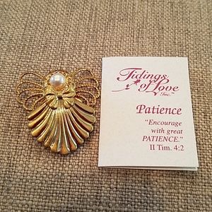 New Angel Pin "Patience" by Tidings of Love